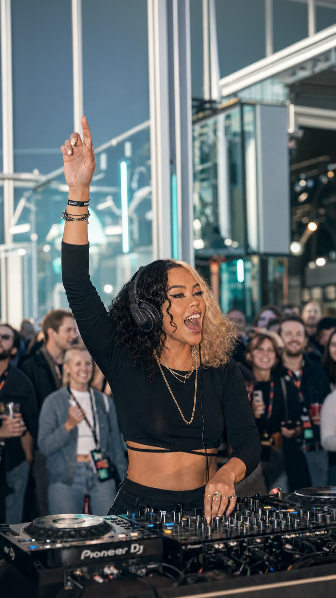 DJ legt bei einem Event auf